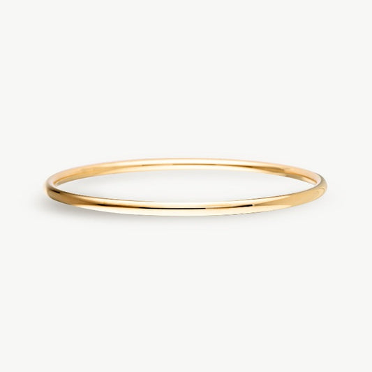 Thin Gold Bangle