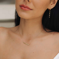 Dainty Bar Necklace