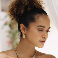 Hadley Gold Hoops