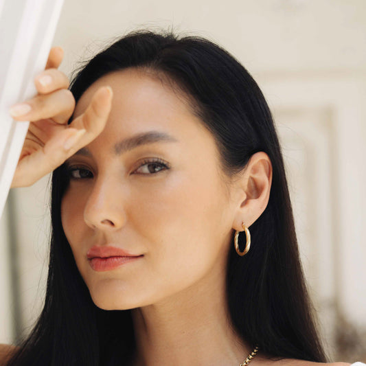 Cleo Gold Hoops