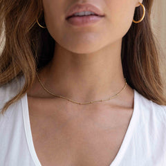 Dainty Beaded Necklace