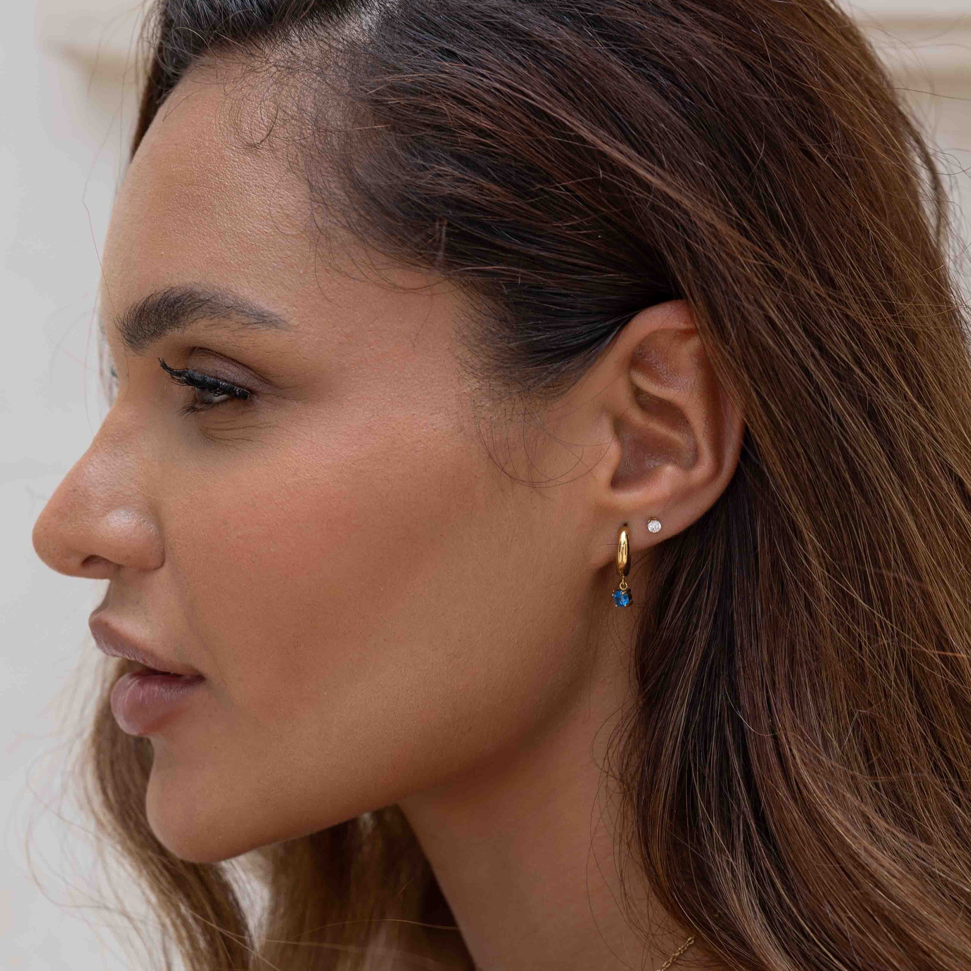 Birthstone Hoops