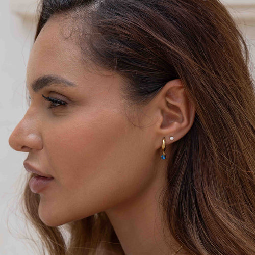 Birthstone Hoops