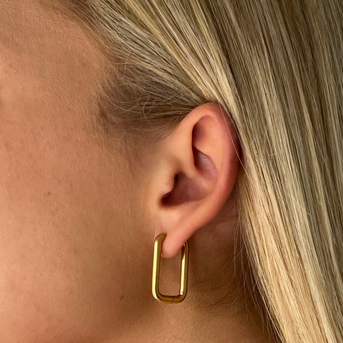 Maddie Gold Hoops
