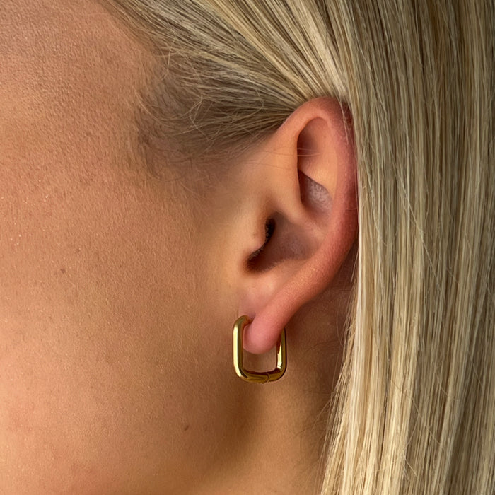Maddie Gold Hoops