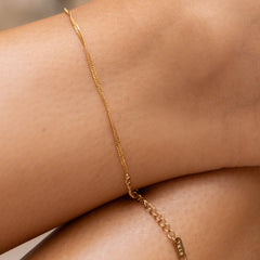 Serena Gold Anklet