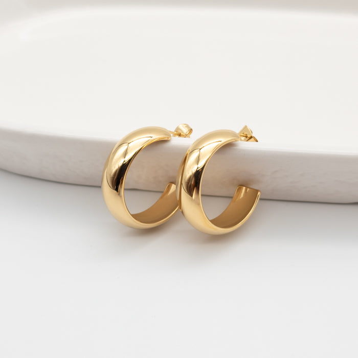 Hadley Gold Hoops