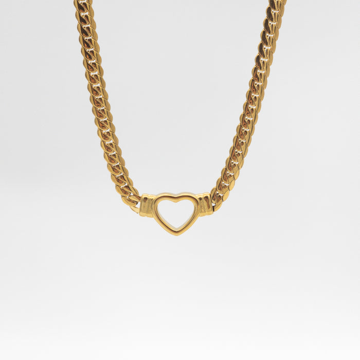 Tiffany Heart Gold Necklace