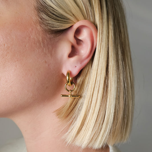 T-Bar Earrings