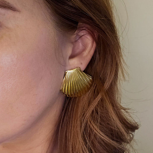 Scallop Earrings