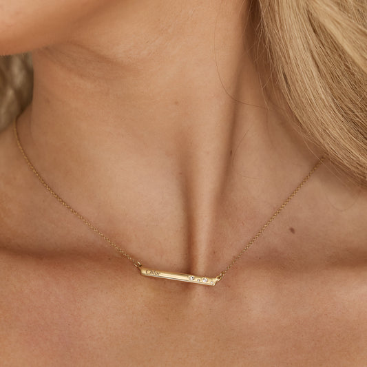 Dainty Bar Necklace