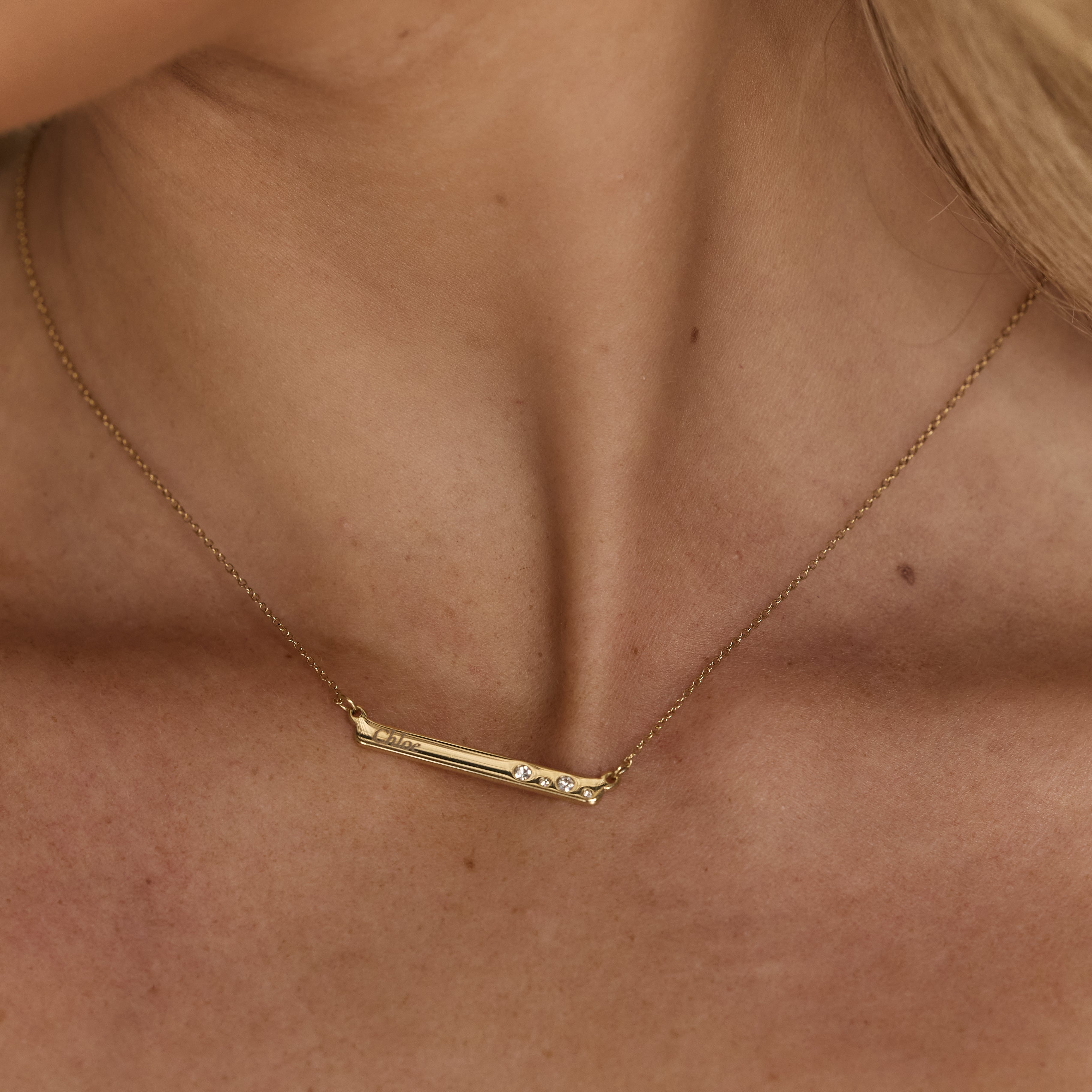 Dainty Bar Necklace