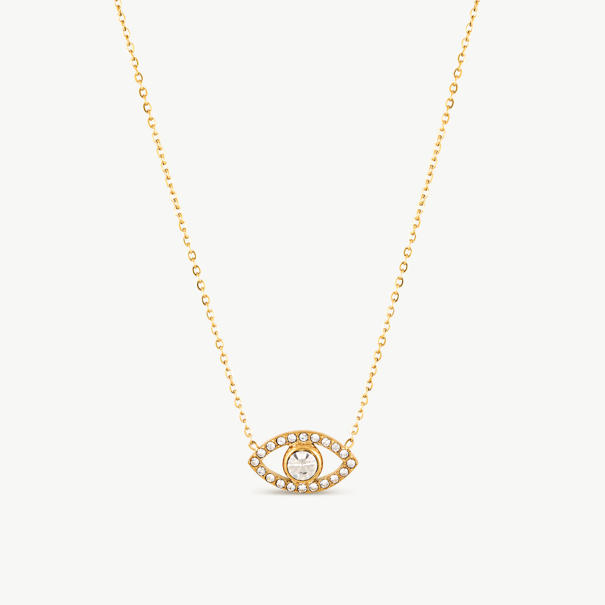 Raven Evil Eye Necklace