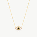 Raven Evil Eye Necklace