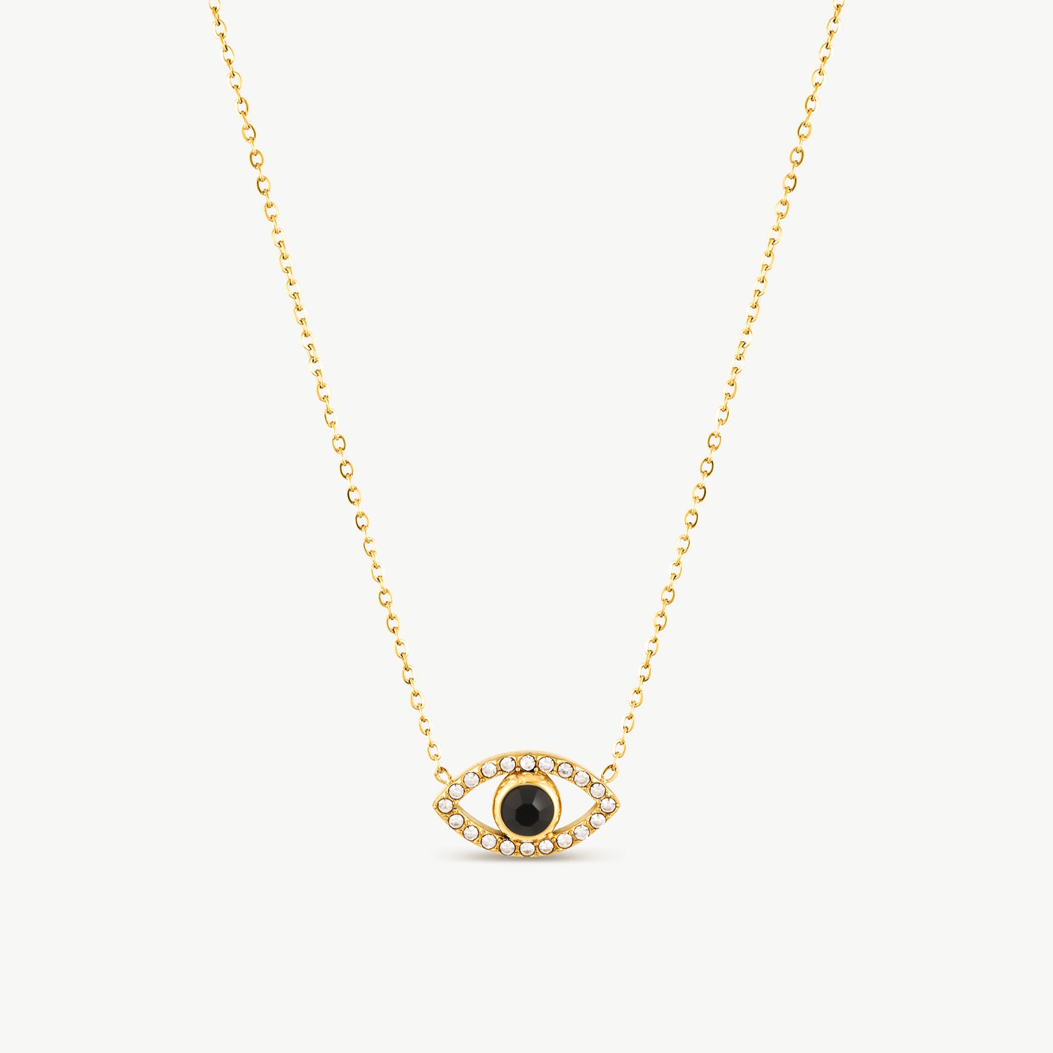 Raven Evil Eye Necklace