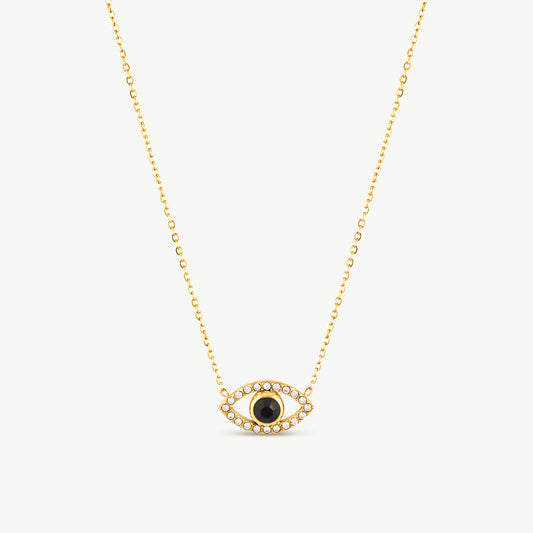 Raven Evil Eye Necklace