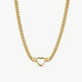 Ruby Heart Necklace