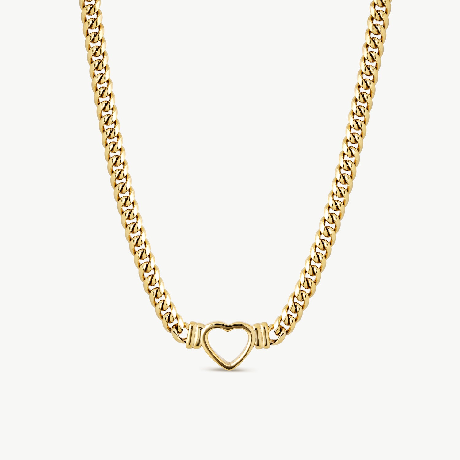 Ruby Heart Necklace