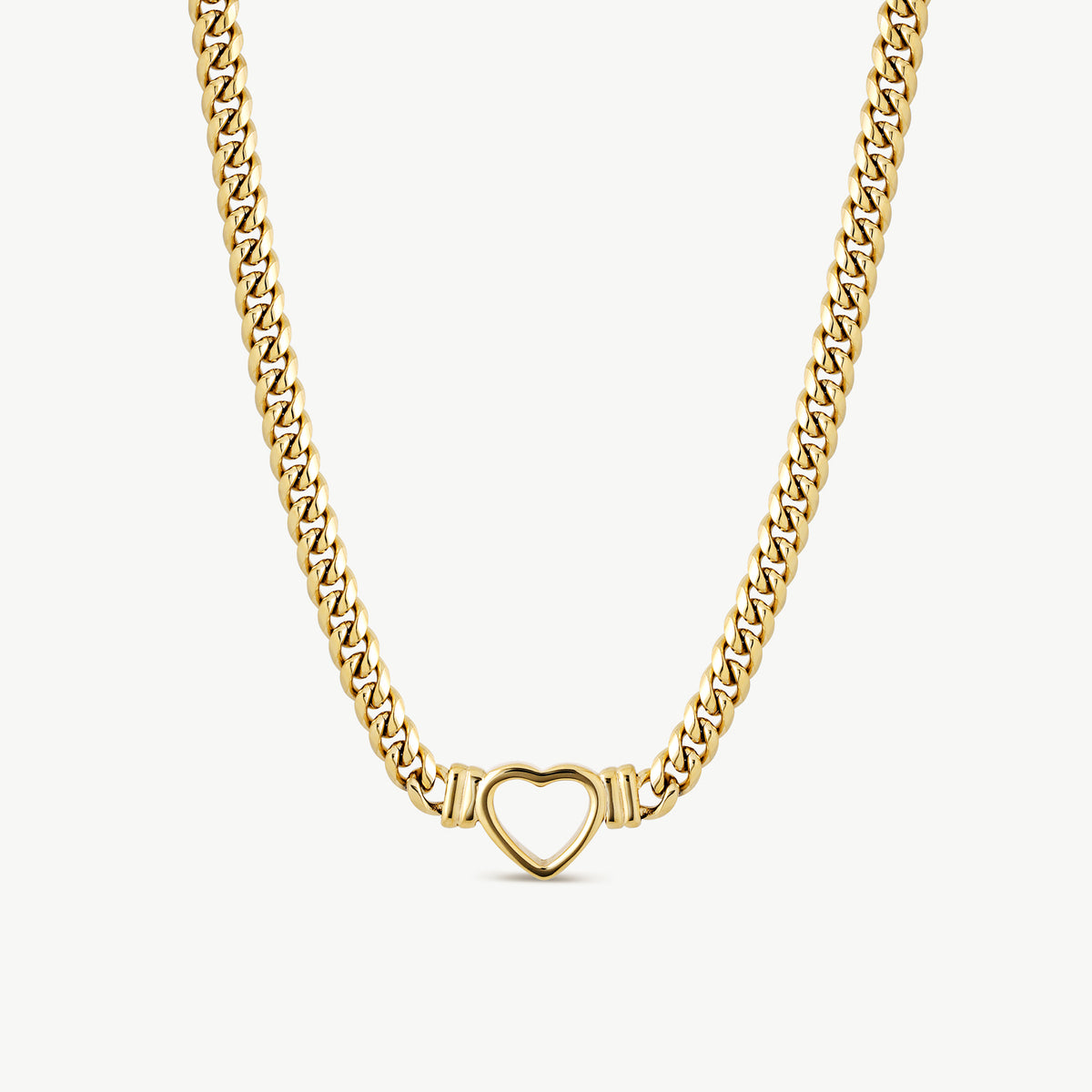 Ruby Heart Necklace
