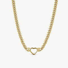 Ruby Heart Necklace