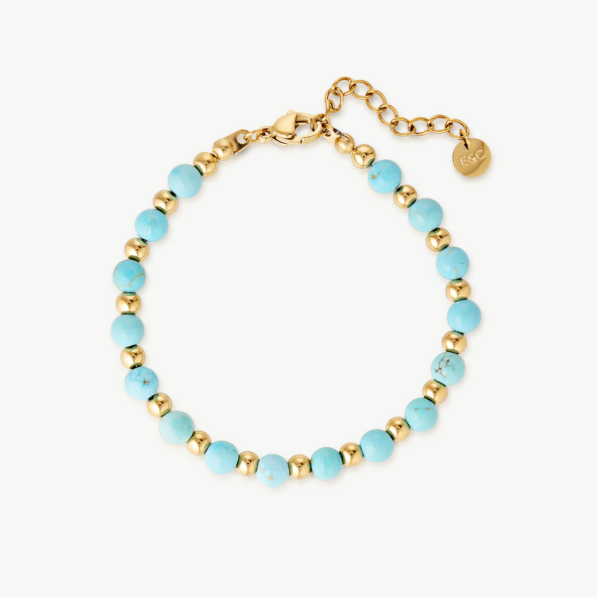 Azure Beaded Bracelet