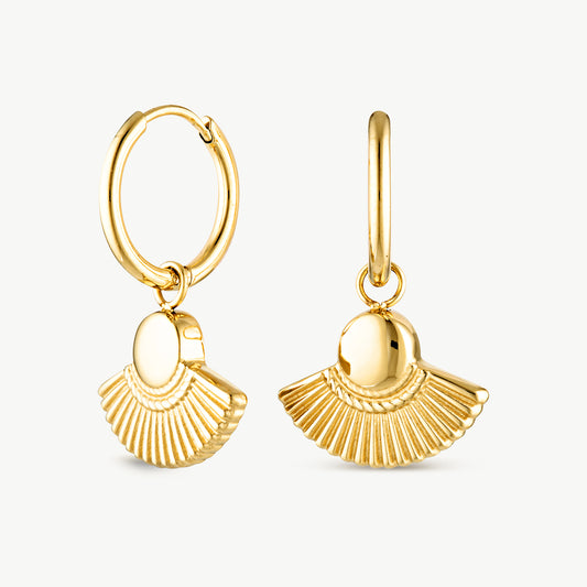 Gianna Gold Hoops