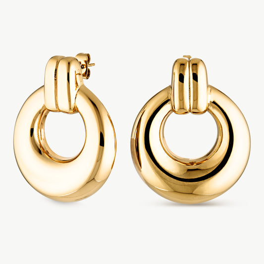 Saskia Gold Earrings