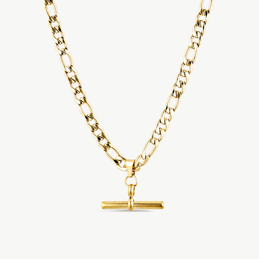 T-Bar Figaro Necklace