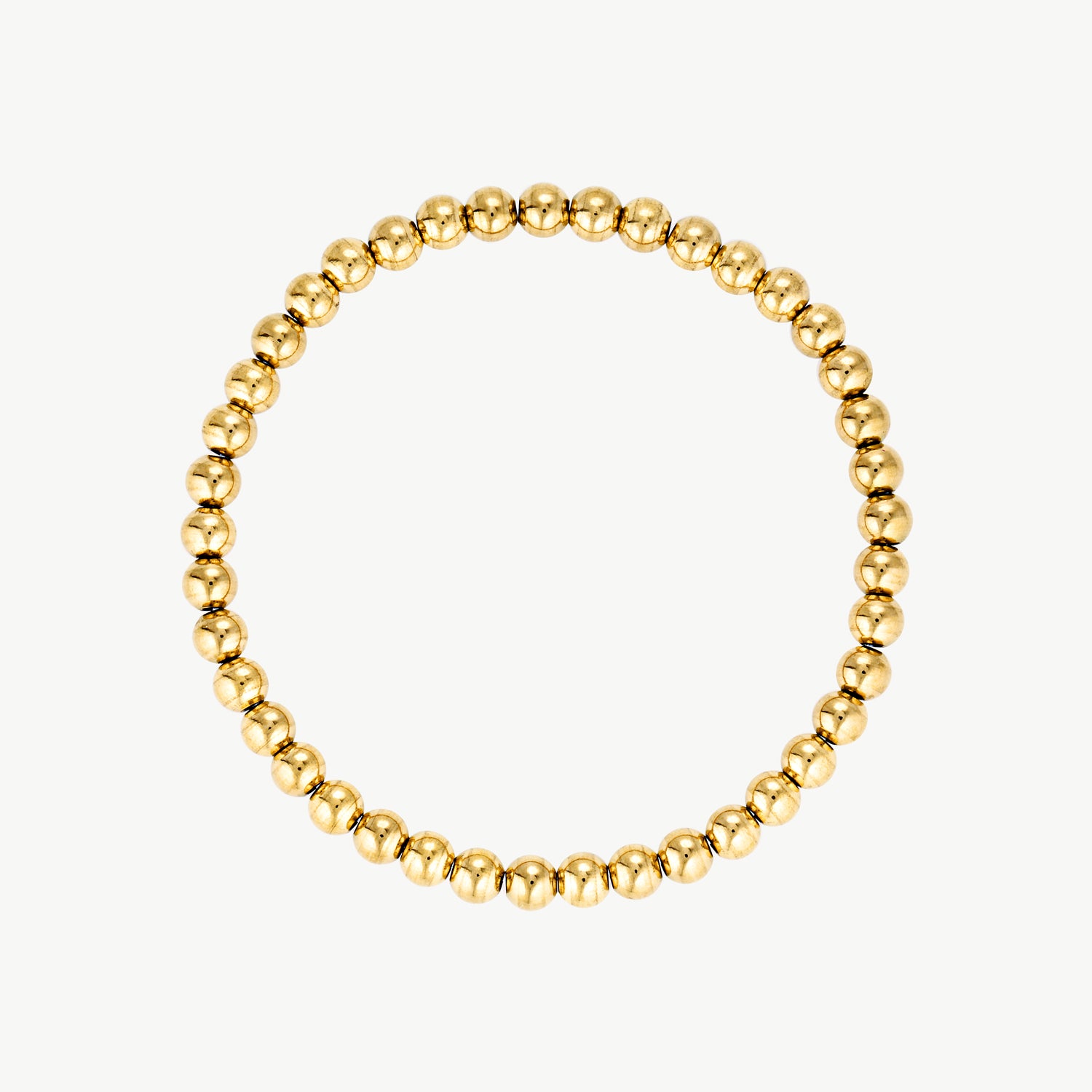 Beaded Gold Bracelet