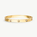Gemma Gold Bangle