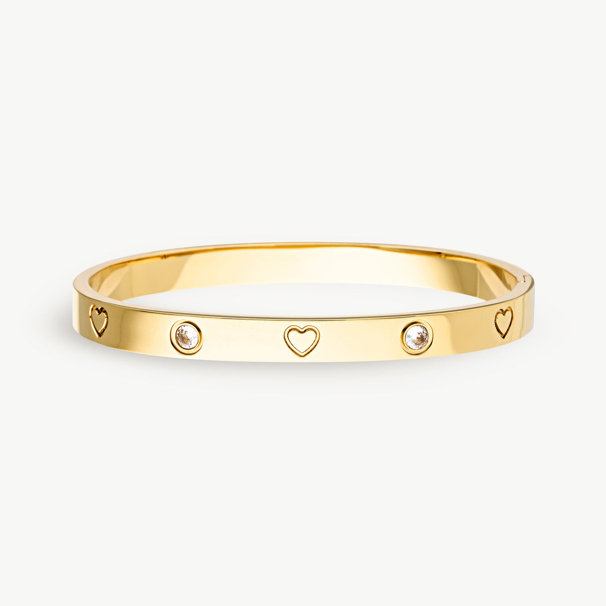 Amour Gold Bangle