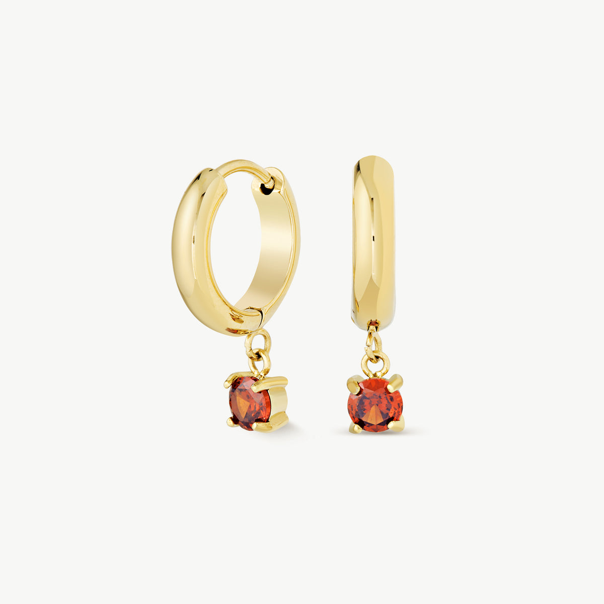 Birthstone Hoops