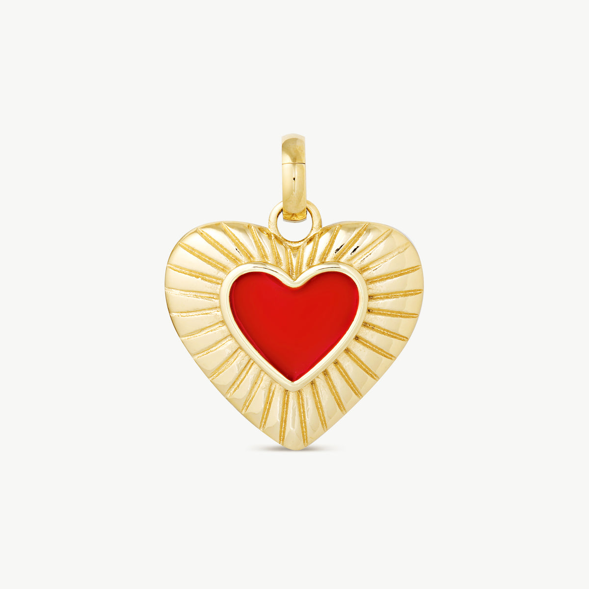 Red Heart Charm