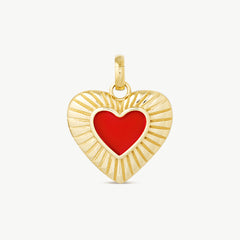 Red Heart Charm