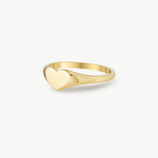 Heart Signet Ring