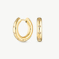 Celestial Gold Hoops