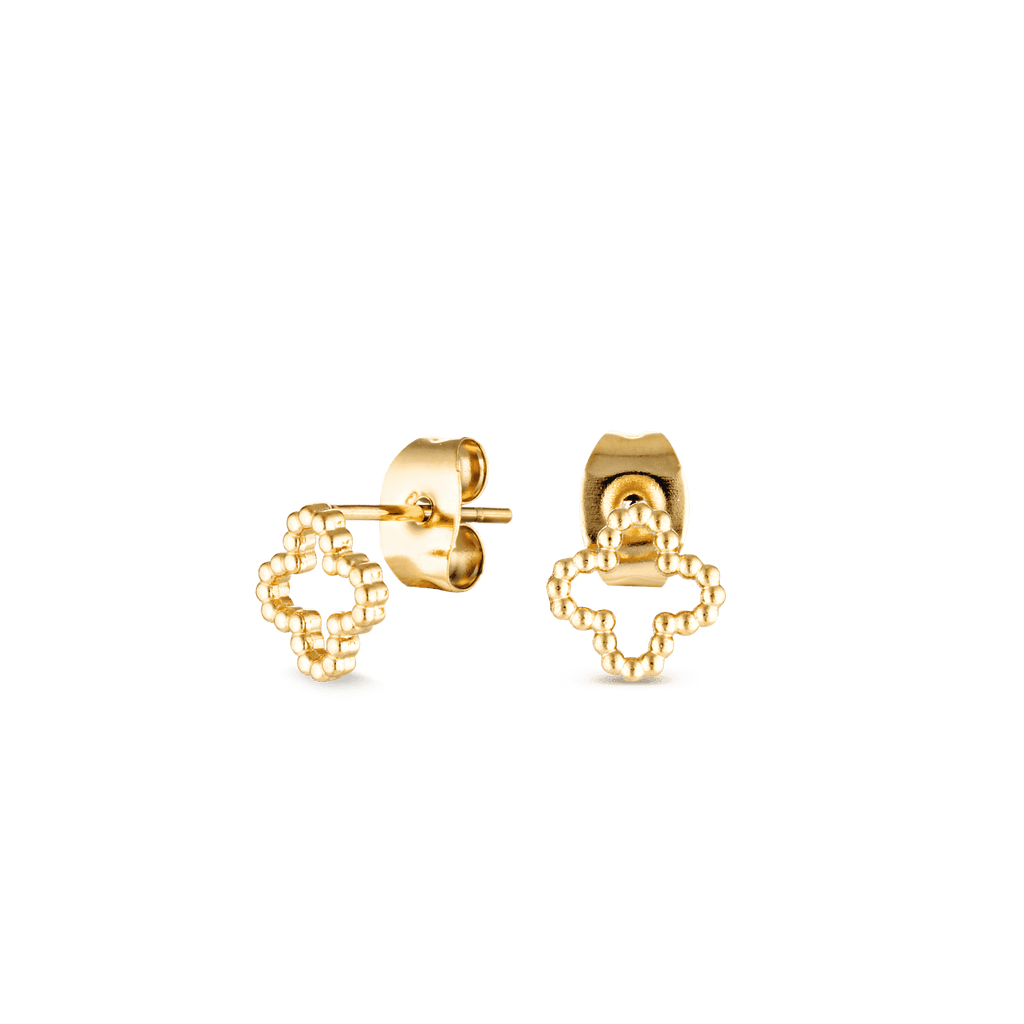 Clover Gold Studs