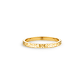Sunburst Gold Ring