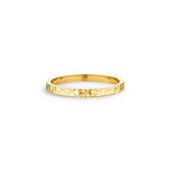 Sunburst Gold Ring