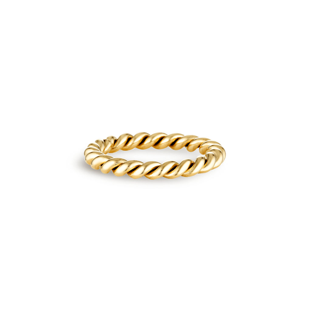 Twisted Gold Ring