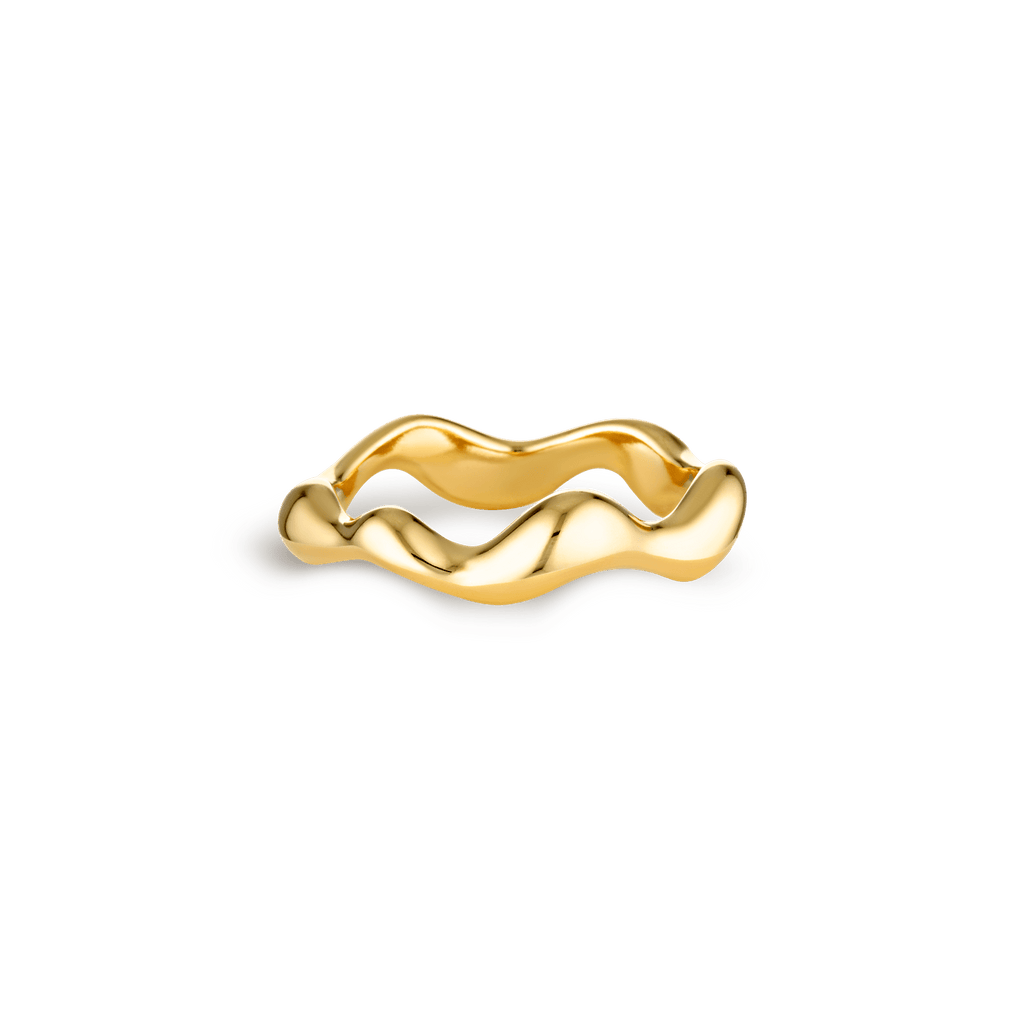Wavy Gold Ring