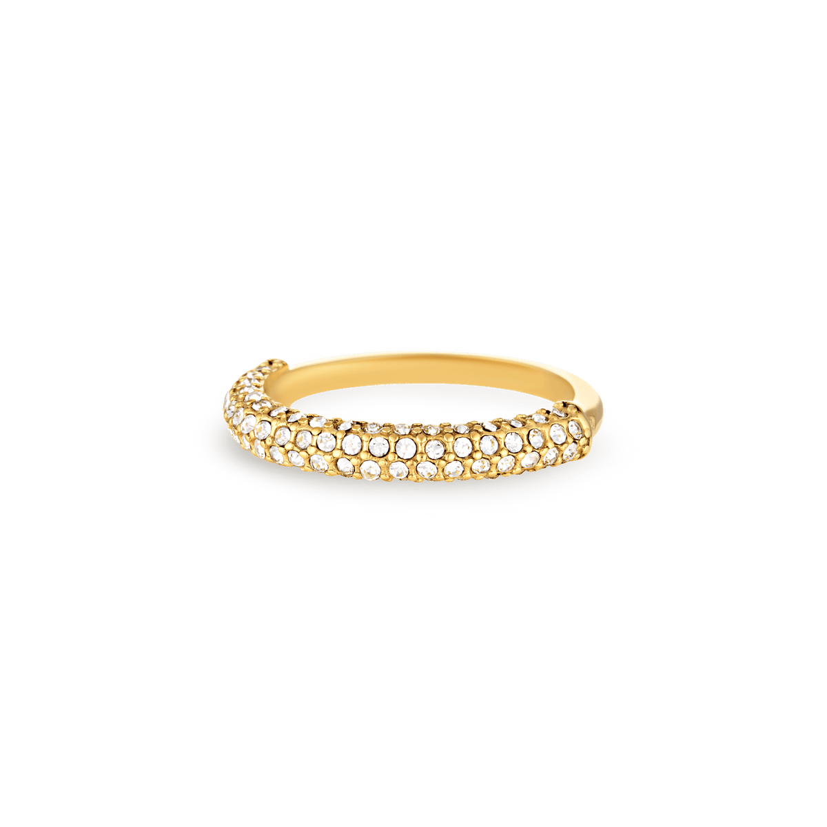 Crystal Gold Ring