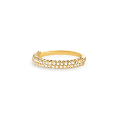 Crystal Gold Ring