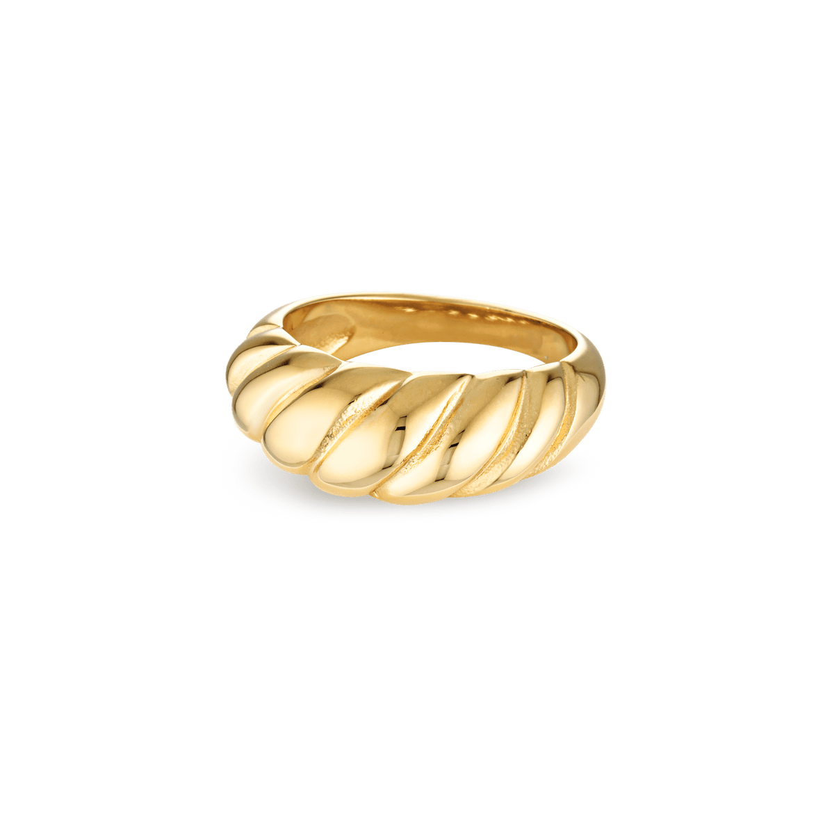 Croissant Dome Ring