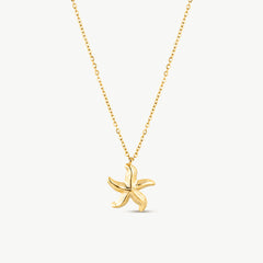 Starfish Gold Necklace