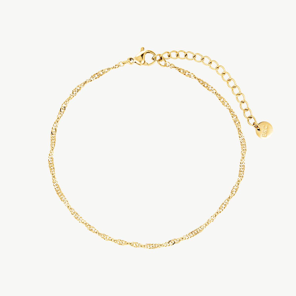 Serena Gold Anklet