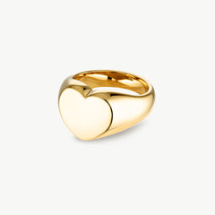 Heart Signet Ring