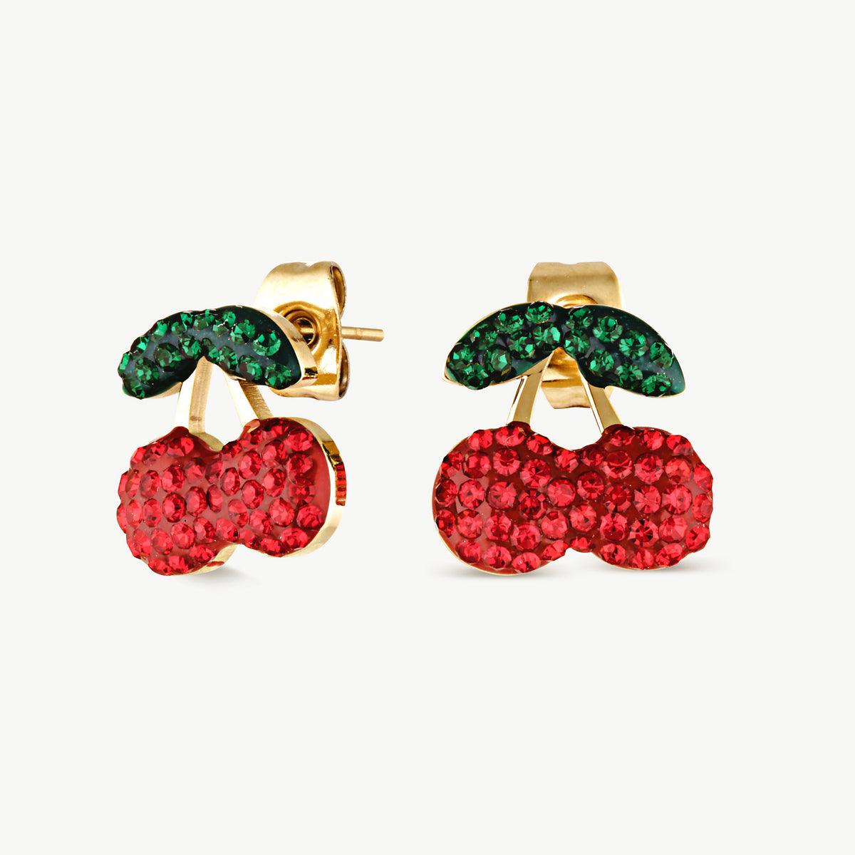 Red Cherry Studs