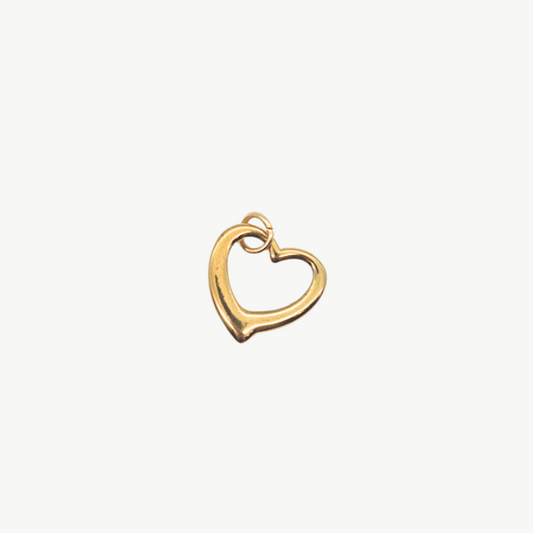 Hollow Heart Charm