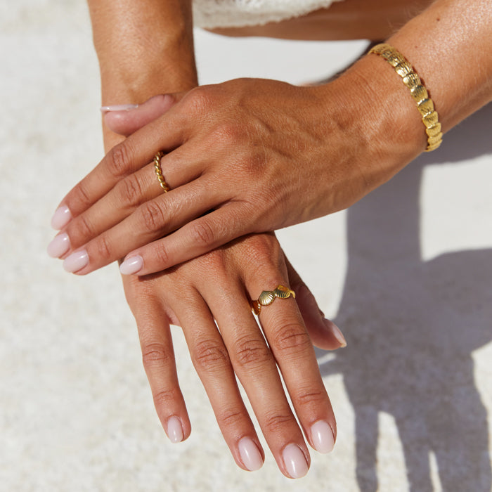 Twisted Gold Ring